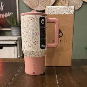 HydroJug 20oz WILDFLOWER Traveler Tumbler NEW